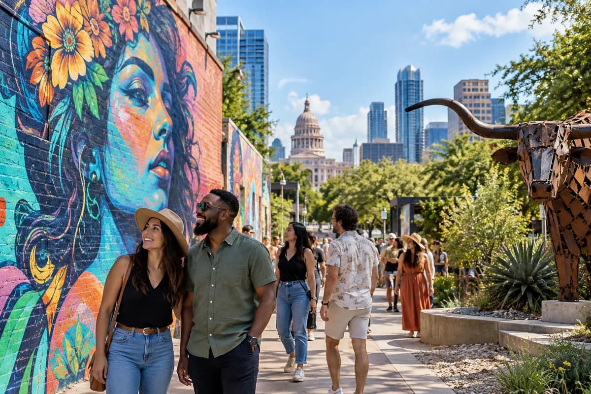 Representative view for Murals & Creative Culture Tour in Austin