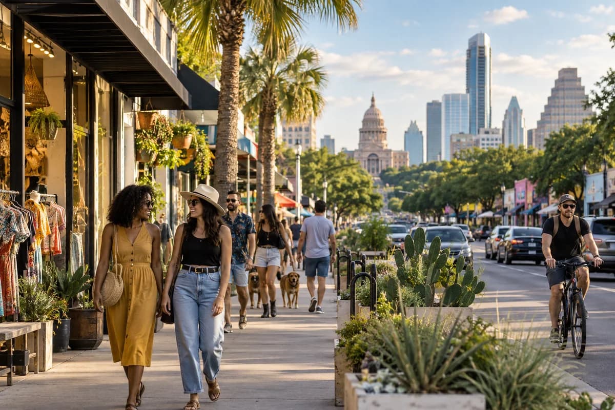Representative view for South Congress Neighborhood Walk in Austin
