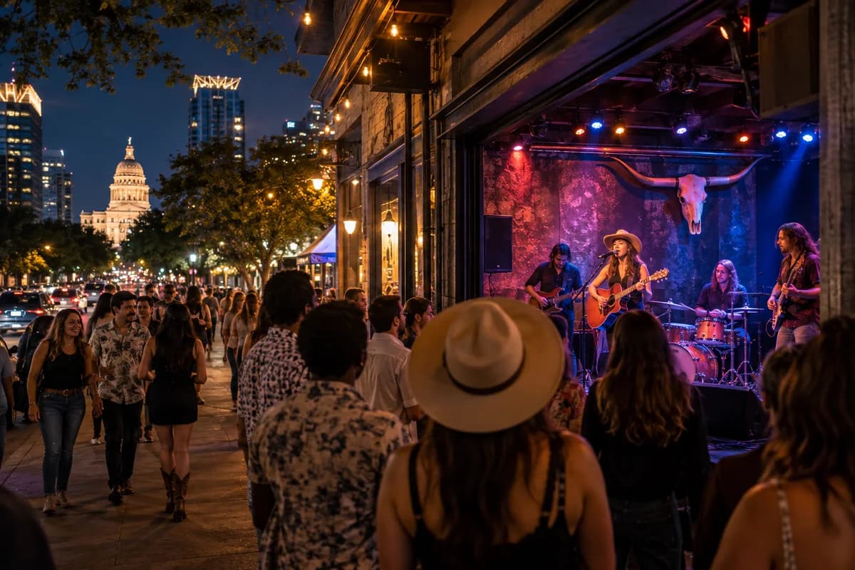 Representative view for Austin Live Music Evening in Austin