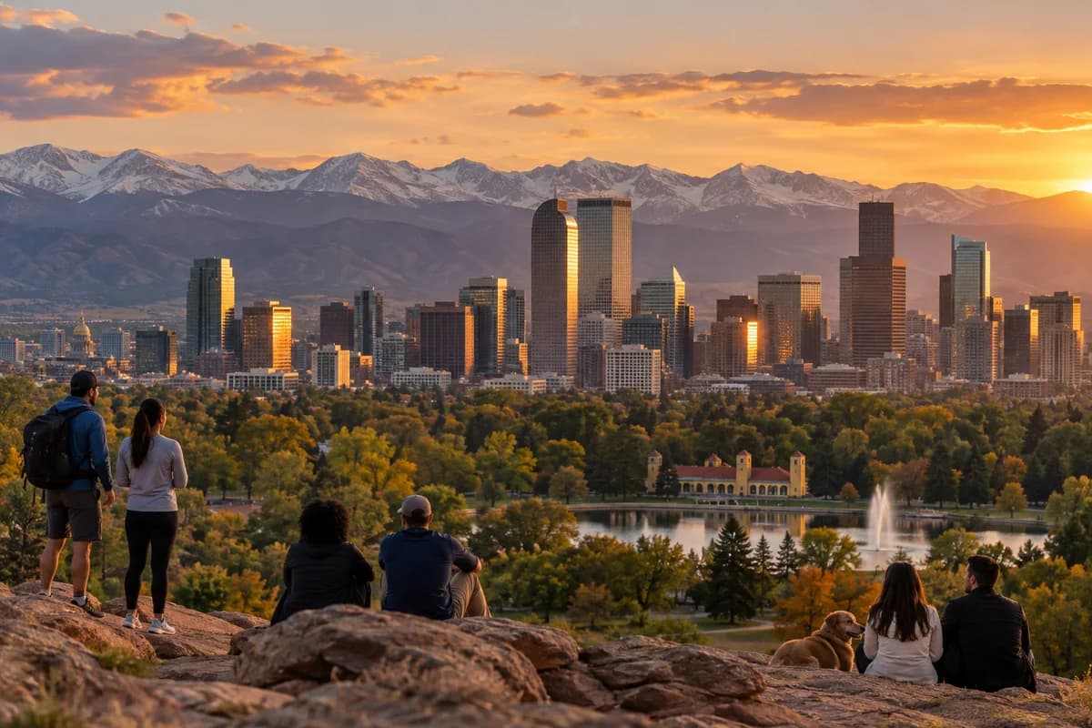 Representative view for Denver City & Mountain Highlights in Denver