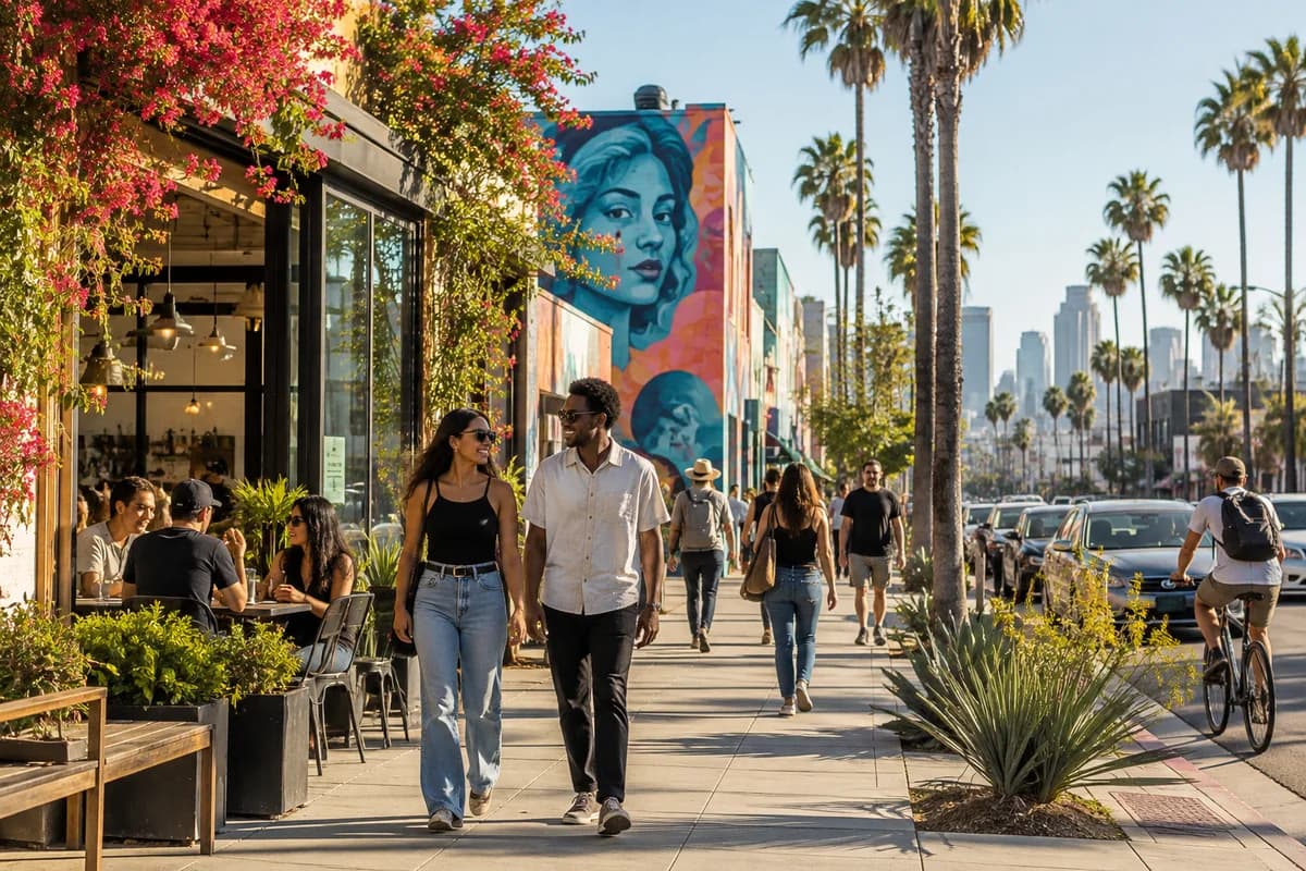 Representative view for Arts District & Murals Walk in Los Angeles