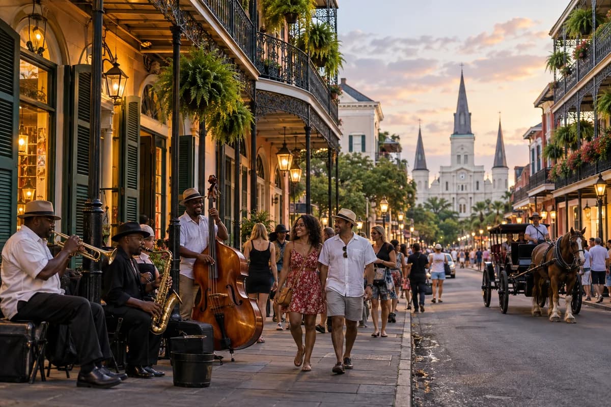Representative view for French Quarter City Highlights in New Orleans