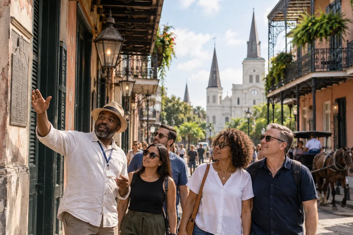 Representative view for French Quarter History Walk in New Orleans