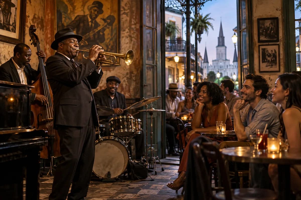 Representative view for New Orleans Live Jazz Evening in New Orleans