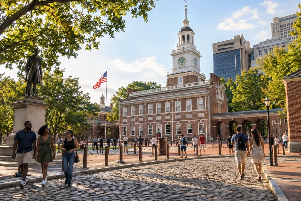 Representative view for Old City History Walk in Philadelphia