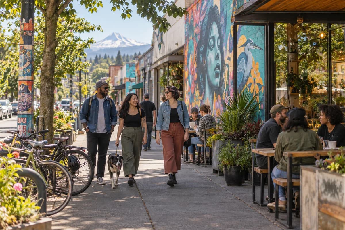 Representative view for Alberta Arts District Walk in Portland