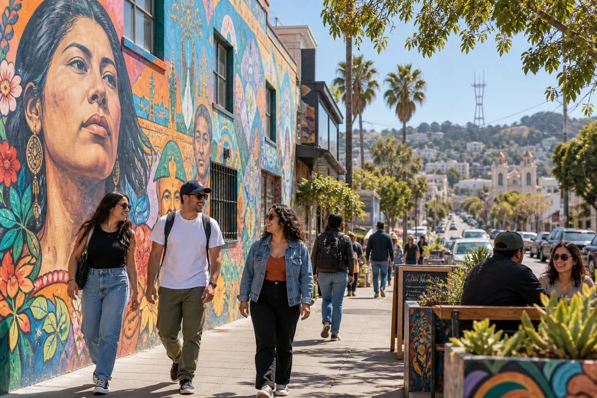 Representative view for Mission District Murals & Food Walk in San Francisco