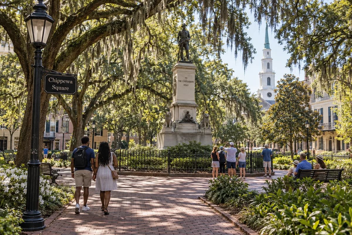 Representative view for Historic District Architecture Walk in Savannah