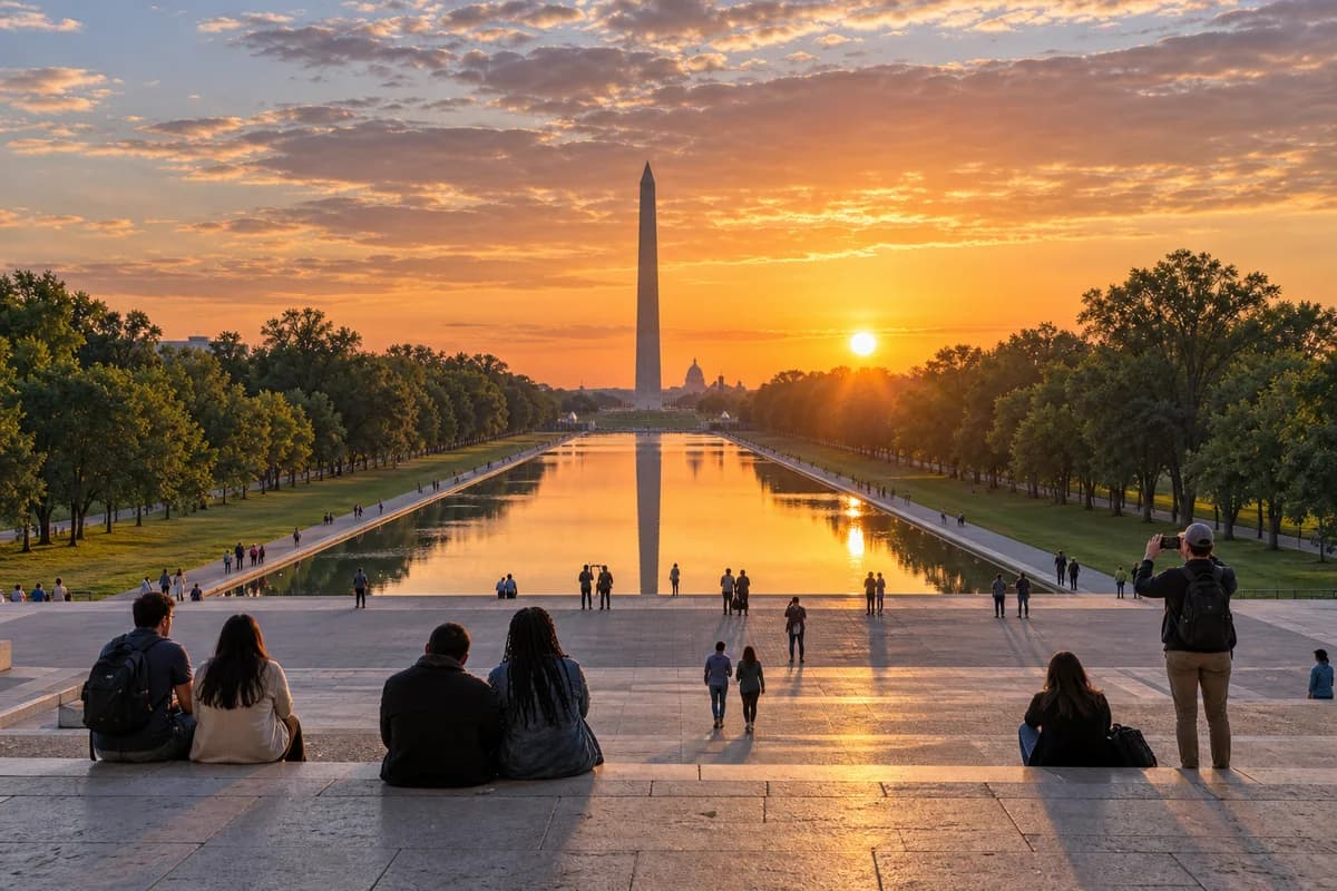 Representative view for Monuments & Capital Highlights in Washington, DC